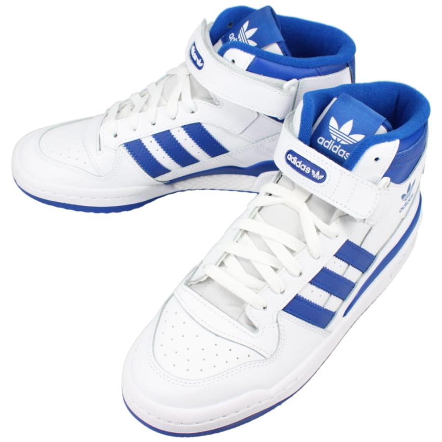 アディダス Adidas スニーカー フォーラム ミッド Forum Mid フットウェアホワイト チームロイヤルブルー フットウェアホワイト Fy4976 えびす屋 すにーかー倉庫 通販 Yahoo ショッピング