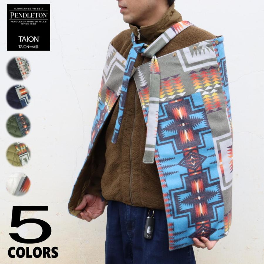 PENDLETON ペンドルトン × タイオン TAION 4WAY ポンチョ PDT-TON 