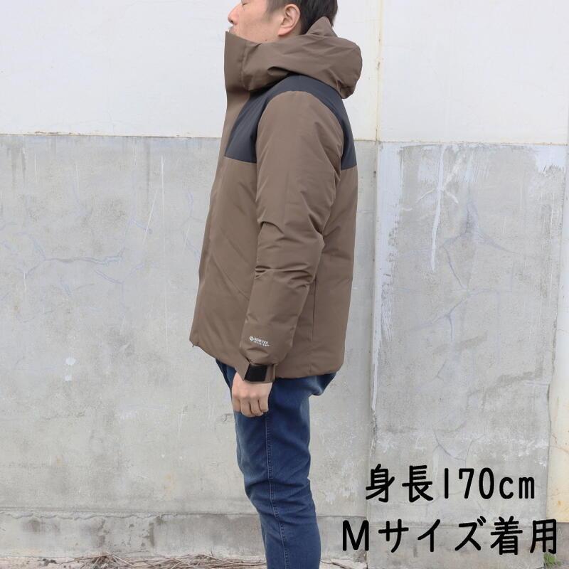 交換送料片道無料 プラス フェニックス ゴアテックス インフィニウム バイカラー ダウンジャケット ブラック(SN90) カーキ(SN63) POO22048_3