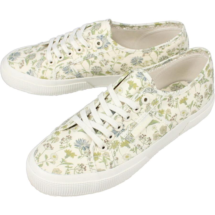交換送料片道無料 スペルガ SUPERGA スニーカー 2750-FLORAL PRINT 3S31222W AAC WHITE AVORIO-FLORAL PRINT SUPERGA（スペルガ） 交換送料片道無料 スニーカー 2750-FLORAL PRINT