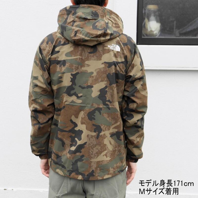 【新品】Novelty TNF Be Free Jacket カモ柄 Lサイズ THE NORTH FACE NOVELTY TNF BE FREE JACKET TNFカモ 23SS-I（ザ
