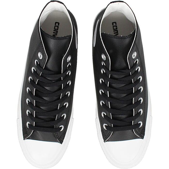 新品タグ付き【コンバース】シンセティックレザー スニーカー 黒 29cm CONVERSE（コンバース） 交換送料片道無料 スニーカー オールスター