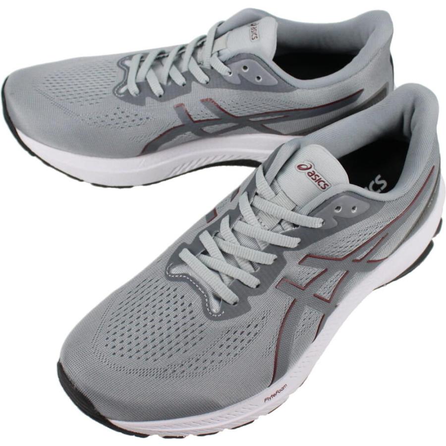 Asics GT-1000 12 Running Shoes Mens 9 Grey White FlyteFoam Sneakers 1011B629-020 ASICS Mens GT-1000 12 Running Shoes – ShopCGX main image 4