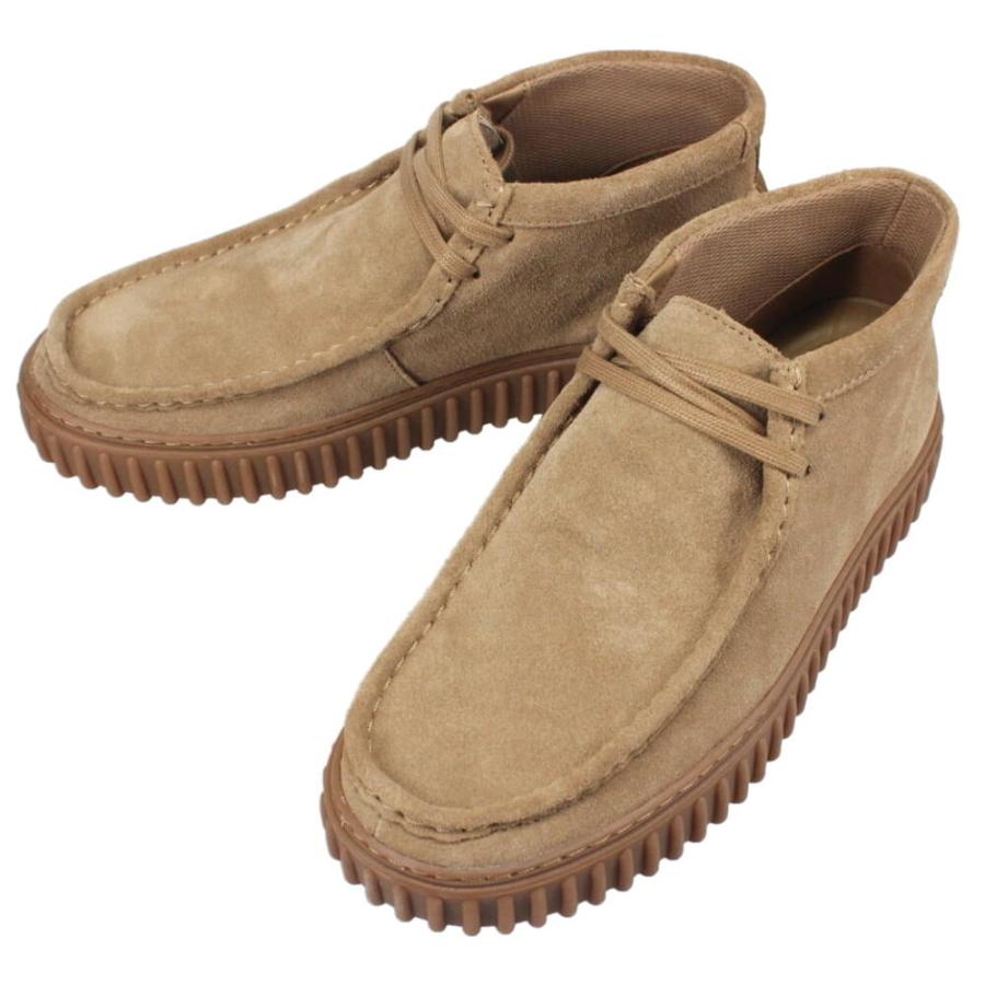 Clarks トーヒルハイ　ダークサンドスエードブラウン クラークス Clarks Clarks Torhill Hi（クラークス トーヒルハイ