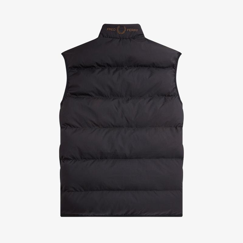 FRED PERRY 交換送料片道無料 フレッドペリー インサレート ジレ 