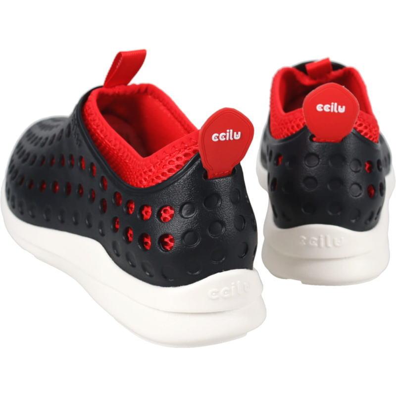 チル ccilu スニーカー イントゥイション ウィル ジェイピー INTUITION WILL JP ブラック/レッド 301284033 ccilu（チル） 交換送料片道無料 スニーカー イントゥイション ウィル