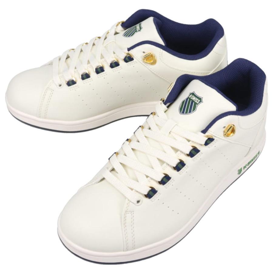 ケースイス K・SWISS スニーカー KS 100 オフホワイト/グリーン OWH/GR 2KSU-100 : えびす屋 すにーかー倉庫 ...