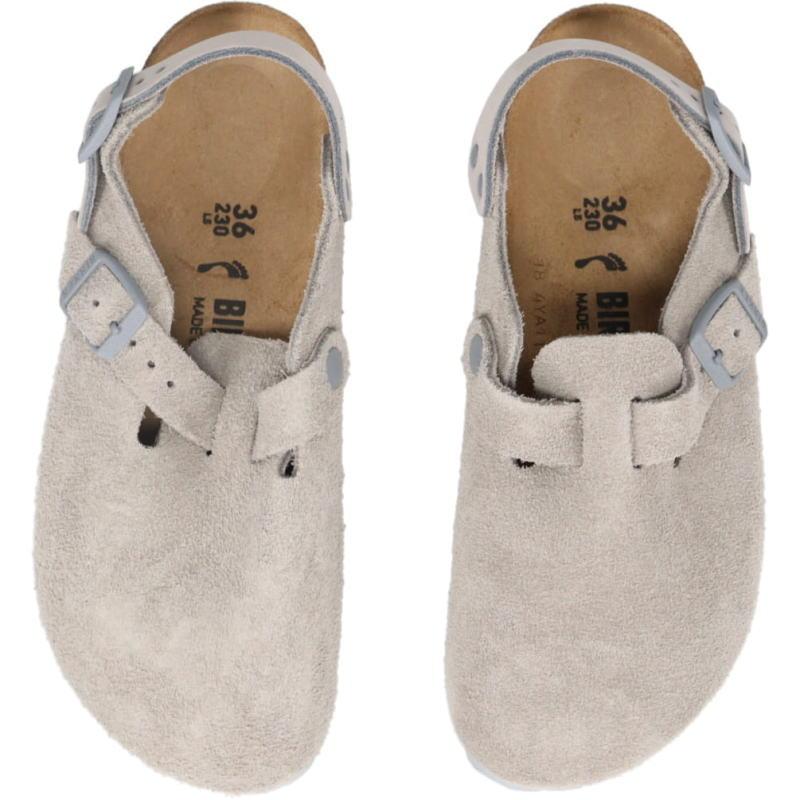ビルケンシュトック BIRKENSTOCK サンダル トキオ 2 スウェード Tokio II Suede ストーン ナロー幅 1028329 BIRKENSTOCK（ビルケンシュトック） サンダル トキオ 2 スウェード