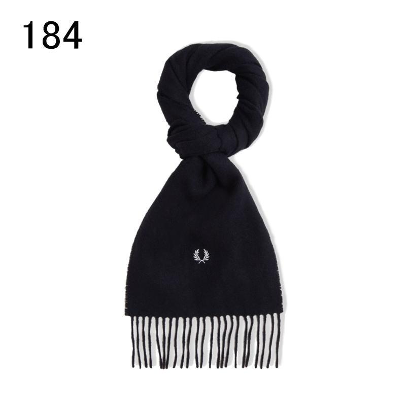 FRED PERRY Lambswool Scarf／ラムウールマフラー FRED PERRY（フレッドペリー） マフラー ラムウール スカーフ