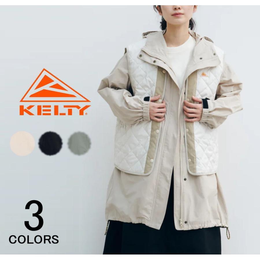 KELTY（ケルティ） ウェア 撥水3WAYロング ザパタ ジャケット ブラック 