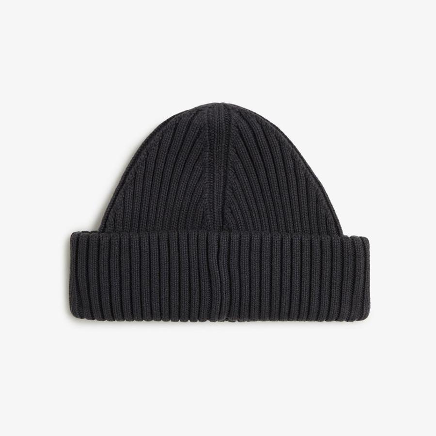 FRED PERRY（フレッドペリー） 帽子 コットン リブ ビーニー Cotton