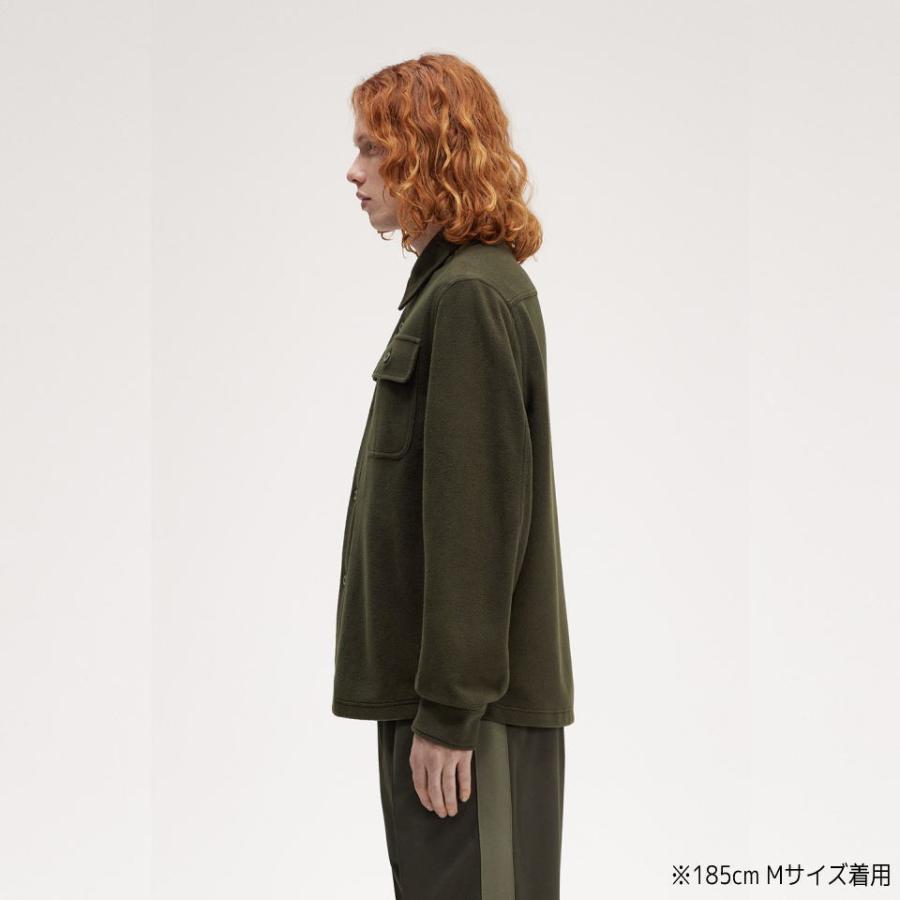 FRED PERRY（フレッドペリー） フリース オーバーシャツ Fleece
