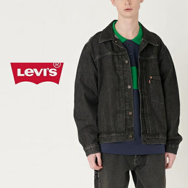 リーバイス Levi's TYPE I トラッカージャケット ブラック STONEWASH