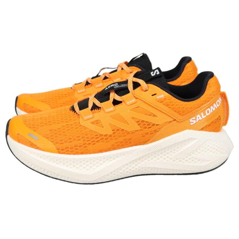 サロモン salomon ランニングシューズ エアロ グライド 3  AERO GLIDE 3 ターメリック/ホワイト/ブラック 477562 SALOMON（サロモン） ランニングシューズ エアロ グライド 3 AERO