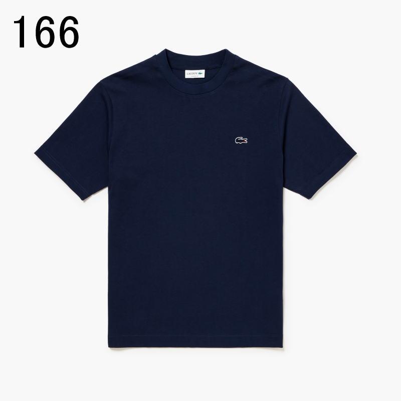 ラコステ LACOSTE アウトラインクロッククルーネックTシャツ TH5582-99 031(ブラック) 166(ネイビー) XFJ(ベージュ)の画像