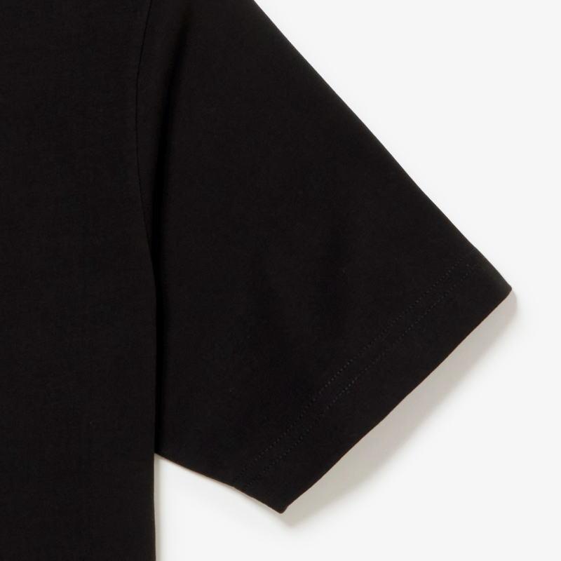 ラコステ LACOSTE アウトラインクロッククルーネックTシャツ TH5582-99 031(ブラック) 166(ネイビー) XFJ(ベージュ)の画像