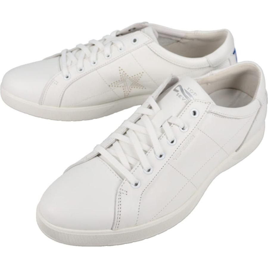 トップセブン TOP SEVEN スニーカー T7-At2101 St ホワイト TOP SEVEN（トップセブン） スニーカー T7-At2101 St ホワイト