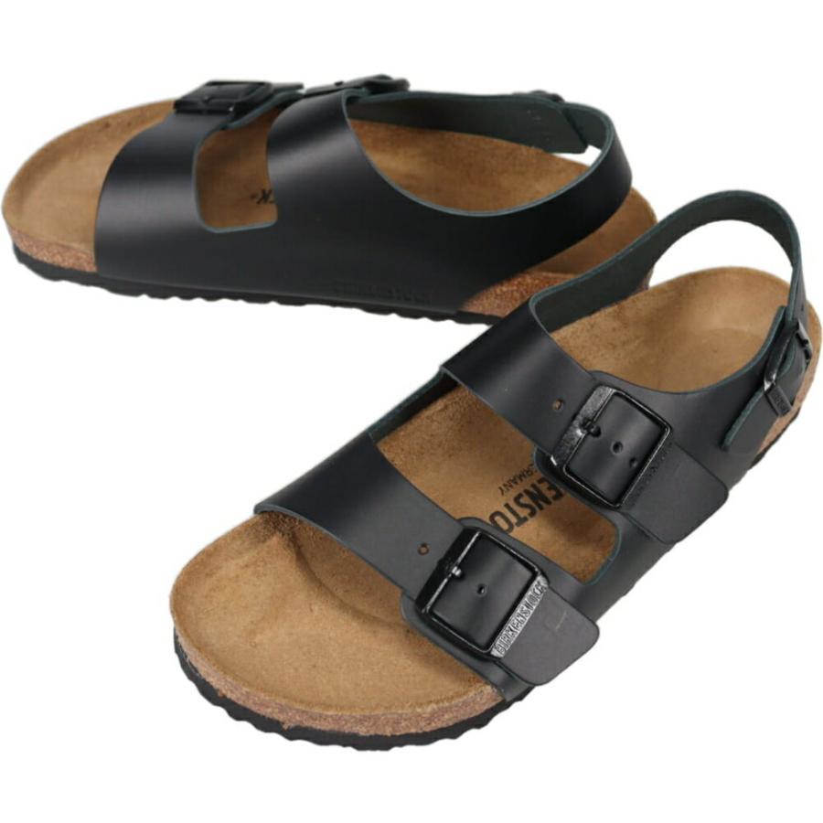 (3/18迄)ビルケンシュトック サンダル ミラノ ブラック レギュラー幅 BIRKENSTOCK（ビルケンシュトック） サンダル ミラノ Milano ブラック