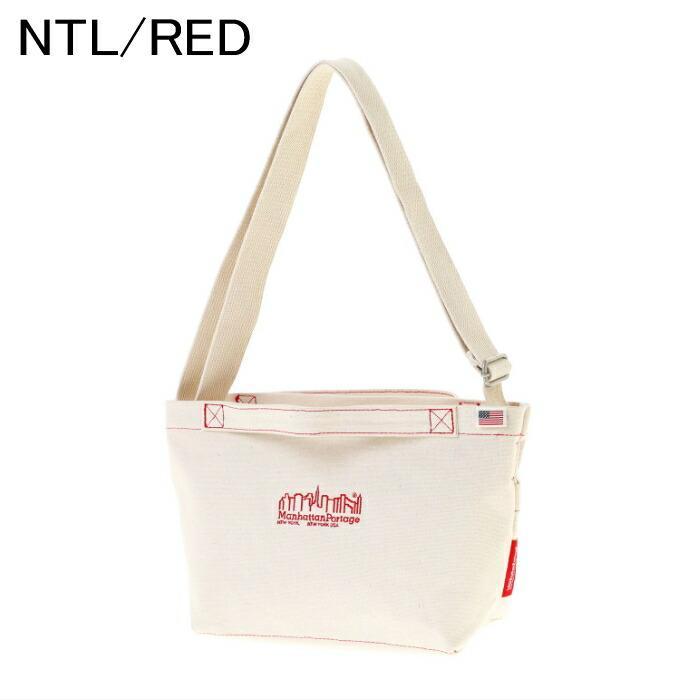 マンハッタンポーテージ へスター キャンバス ライト 25 2414-CV-L-25 NTL/RED(ナチュラル/レッド) DNVY/GRN(ダークネイビー/グリーン)_1