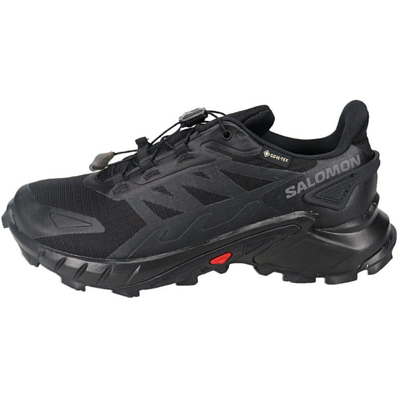 サロモン salomon ウィメンズ トレイルランニングシューズ スピードクロス 6 ゴアテックス SPEEDCROSS 6 GORE-TEX ブラック/ブラック/ブラック 417339_1