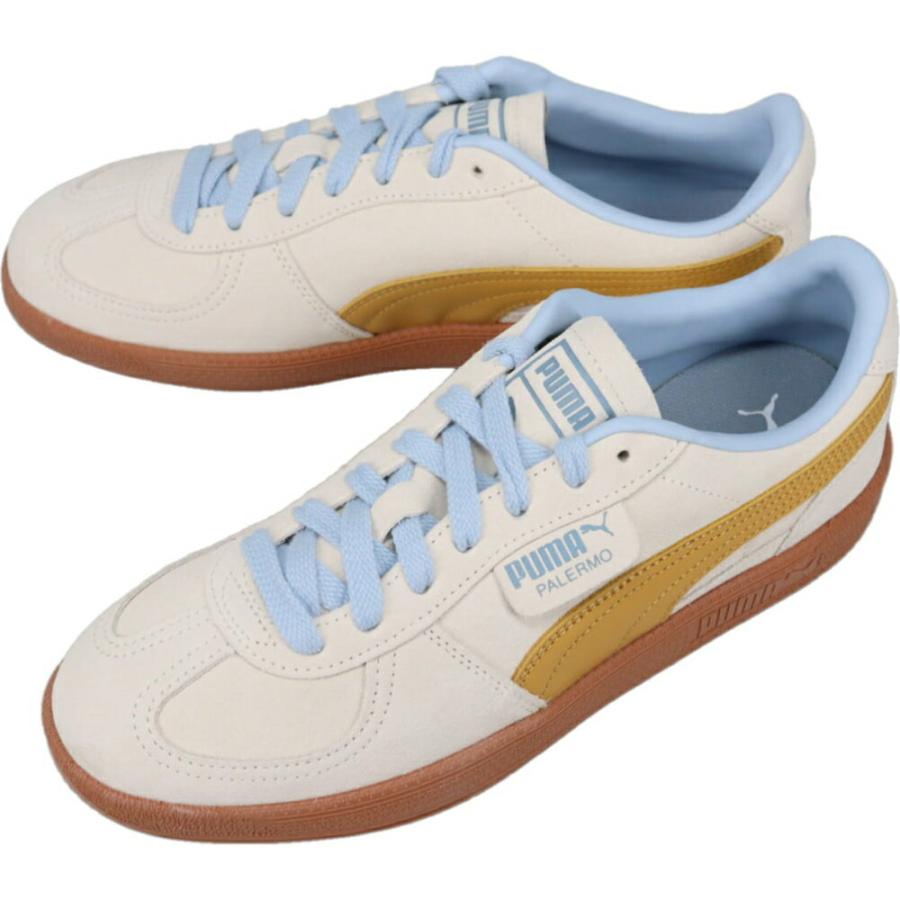 プーマ PUMA スニーカー パレルモ PALERMO ウォームホワイト/アーカイブゴールド 396463 62 PUMA（プーマ） スニーカー パレルモ PALERMO ウォームホワイト