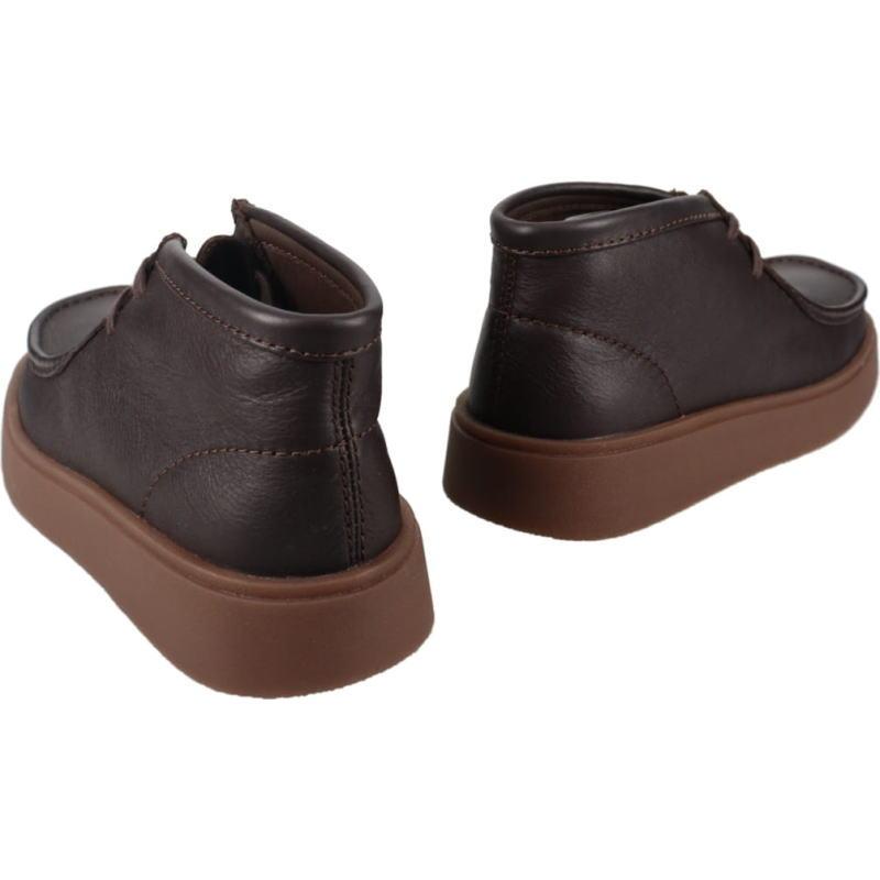 エロちゃんClarks ブラウン レザー シューズ 8 G 26cm Clarks（クラークス） メンズ トービュー ハイ Torview Hi ブラウン