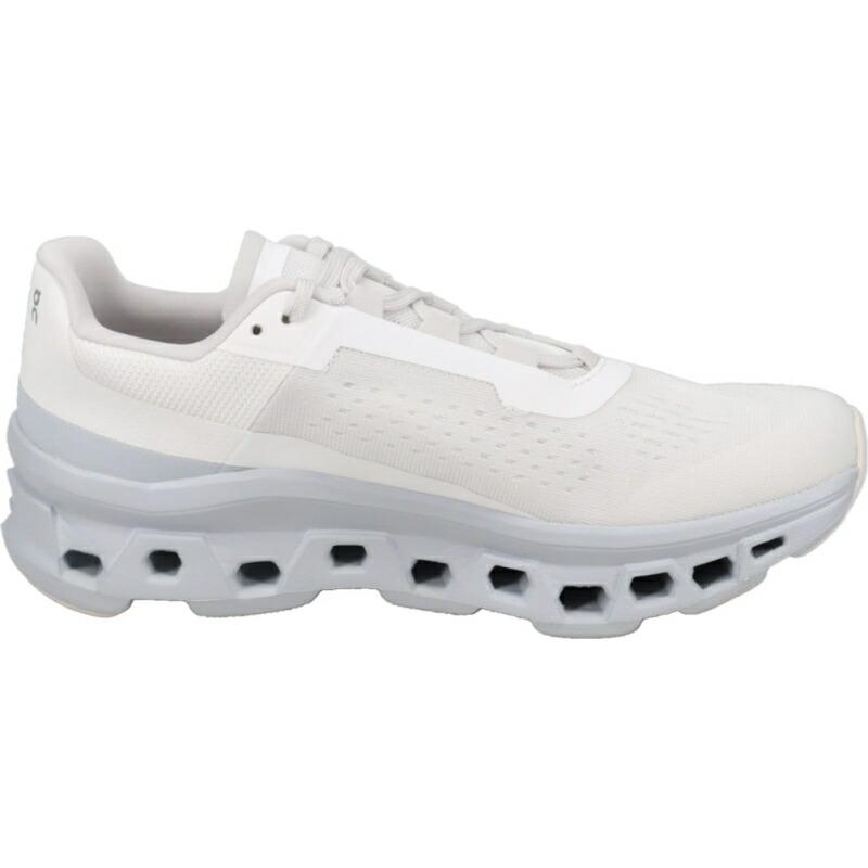 On（オン） スニーカー メンズ クラウドモンスター Cloudmonster ホワイト/グレイシア White/Glacire 61. ...