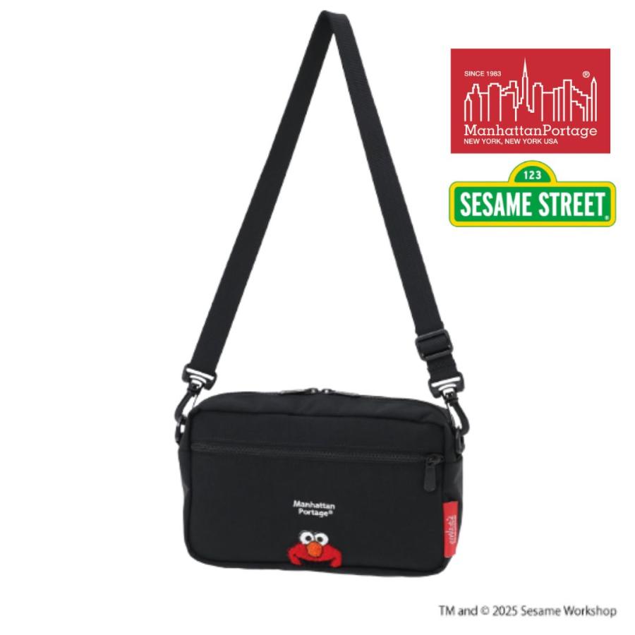 マンハッタンポーテージ Manhattan Portage ジョガー (L) JPN VER 2 500D コーデュラ セサミストリート JOGGER (L) JPN VER 2 500D CORDURA SESAME ST ブラック 1404-L-2-500CD-SST BLK Manhattan Portage（マンハッタンポーテージ） ジョガー (L) JPN VER 2