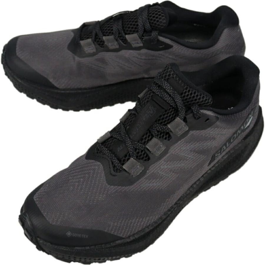 SALOMON エアロブレイズ3 グラベル GTX ゴアテックス 26cm 黒 SALOMON（サロモン） メンズ ランニングシューズ エアロ ブレイズ 3