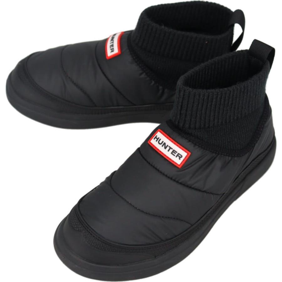HUNTER（ハンター） イン/アウト パファー ニッテッド カフ ブーツ IN