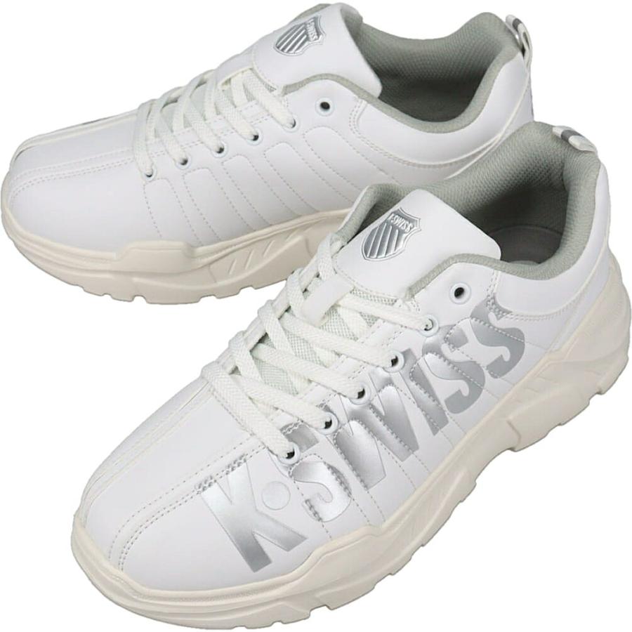 ケースイス  K・SWISS スニーカー KSU0041 ホワイト/シルバー WH/SL ケースイス K・SWISS スニーカー KSU0041 ホワイト/シルバー WH/SL