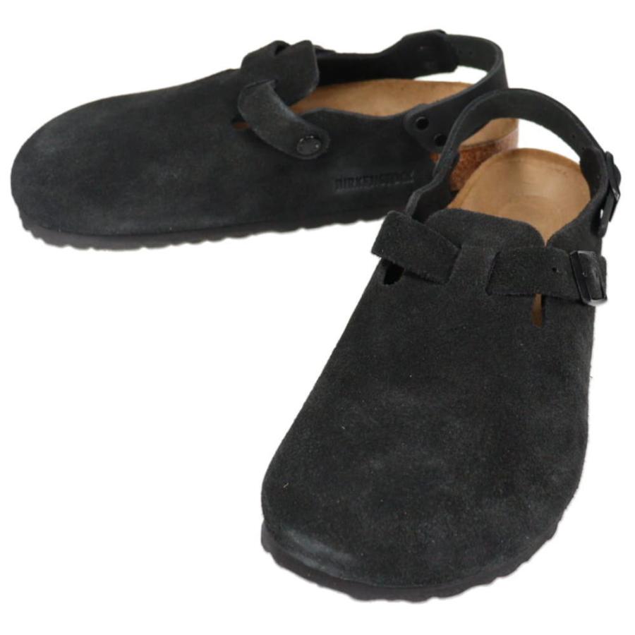 ビルケンシュトック BIRKENSTOCK サンダル トキオ 2 スウェード Tokio II Suede ブラック レギュラー幅 1028337 BIRKENSTOCK（ビルケンシュトック） サンダル トキオ 2 スウェード