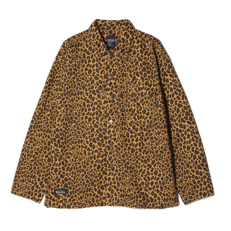 マナスタッシュ MANASTASH ヘンプ ツイル ジャケット レオパード HEMP