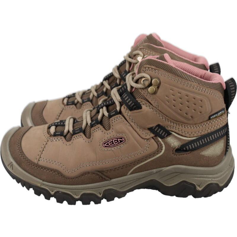 キーン KEEN ウィメンズ ターギー フォー ミッド ウォータープルーフ TARGHEE 4 MID WP W ブリンドル/ノスタルジアローズ Brindle/Nostalgia Rose 1028990_3