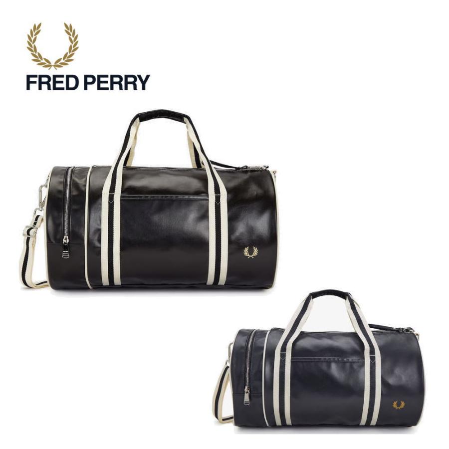 24時間以内に発送/ FRED PERRY ／クラシックバレルバッグ FRED PERRY（フレッドペリー） クラシック バレル バッグ Classic