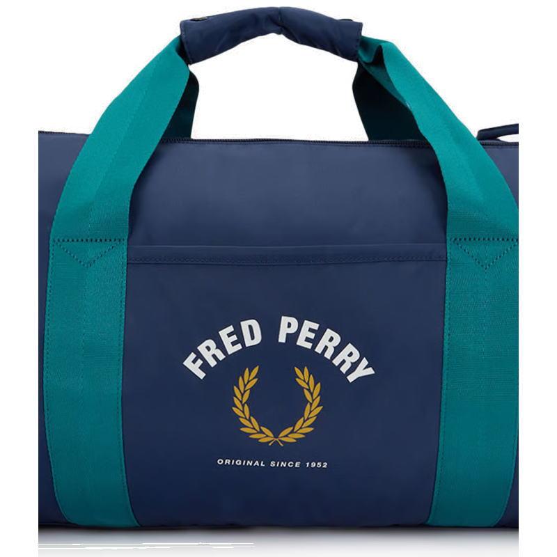 FRED PERRY（フレッドペリー） スポーツ ナイロン ラージ バレルバッグ