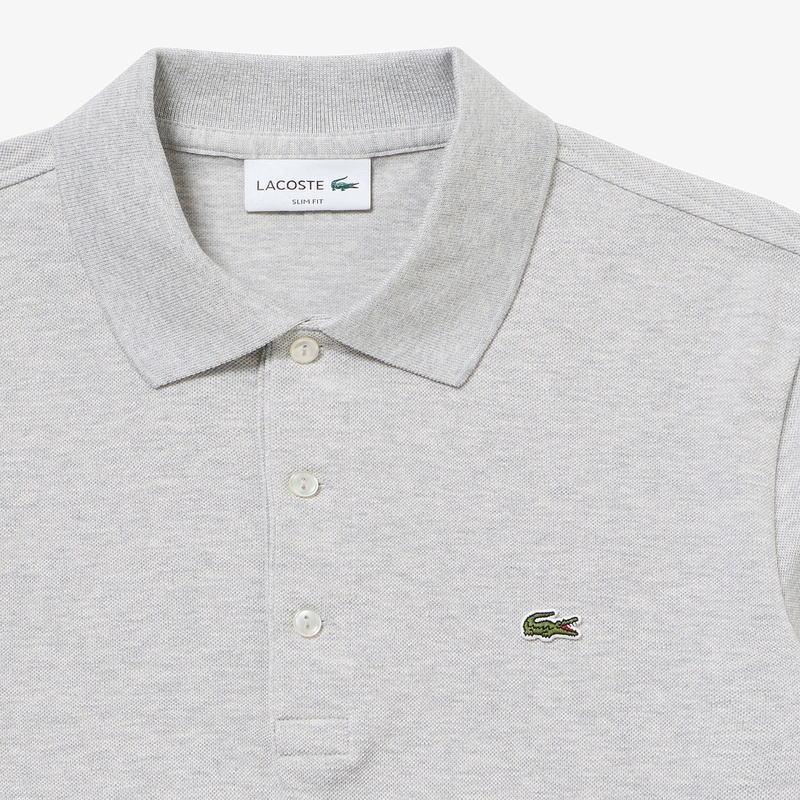 ラコステ LACOSTE スリムフィット ソリッド ポロシャツ 半袖 PH7937J-99の画像
