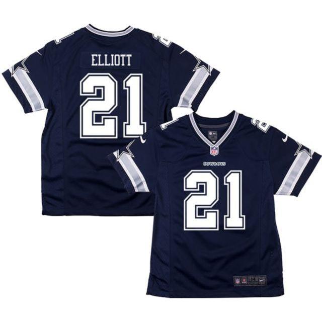 ナイキ キッズ ティーシャツ Toddler Game Jersey Dallas Cowboys Ezekiel Elliott 21 Supersport Tn