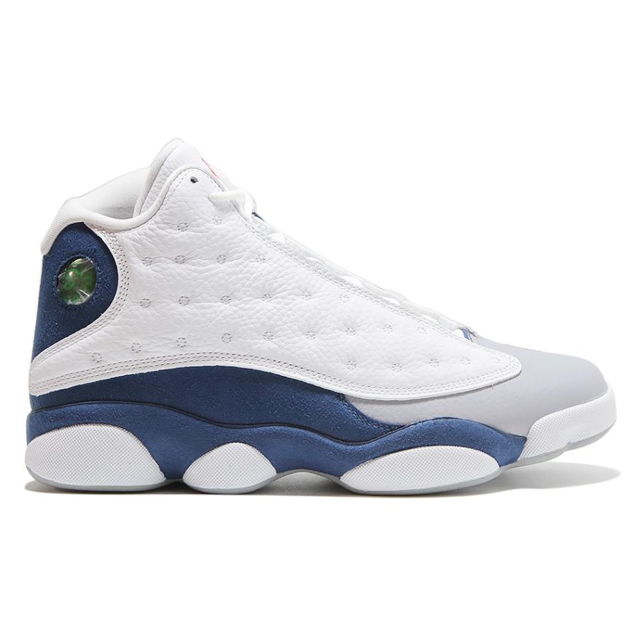 NIKE AIR JORDAN 13 RETRO FRENCH BLUE 414571-164 WHITE/FIRE RED-LT STEEL