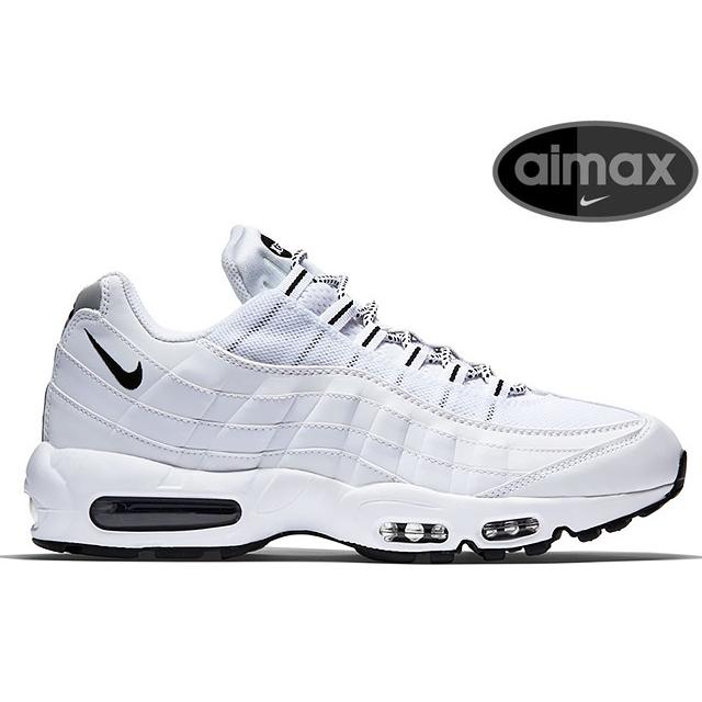 NIKE AIR MAX 95 609048-109 WHITE/BLACK-BLACK ナイキ エア マックス 