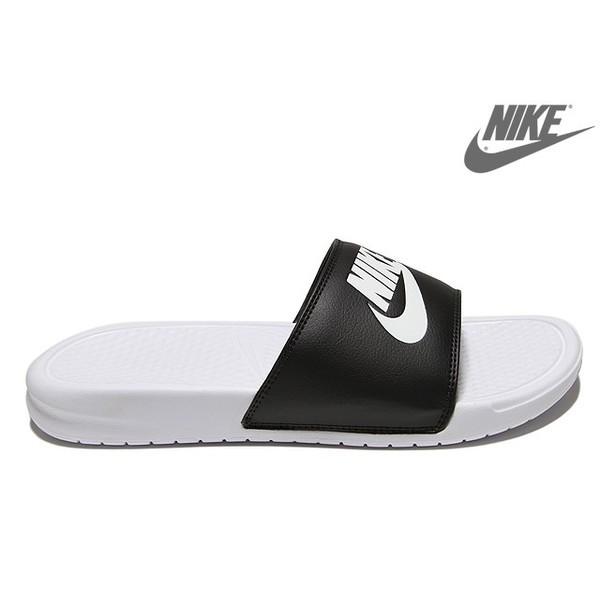 NIKE BENASSI JDI MISMATCH 818736-011 BLACK/WHITE ナイキ ベナッシ JDI ミスマッチ ブラック/ホワイト メンズ サンダル ビーチ｜sneeze