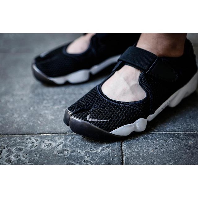 NIKE WMNS AIR RIFT BREATHE 848386-001 BLACK/COOL GREY-WHITE ナイキ ウィメンズ エア リフト ブリーズ ブラック ホワイト レディース ガールズ スニーカー｜sneeze｜05