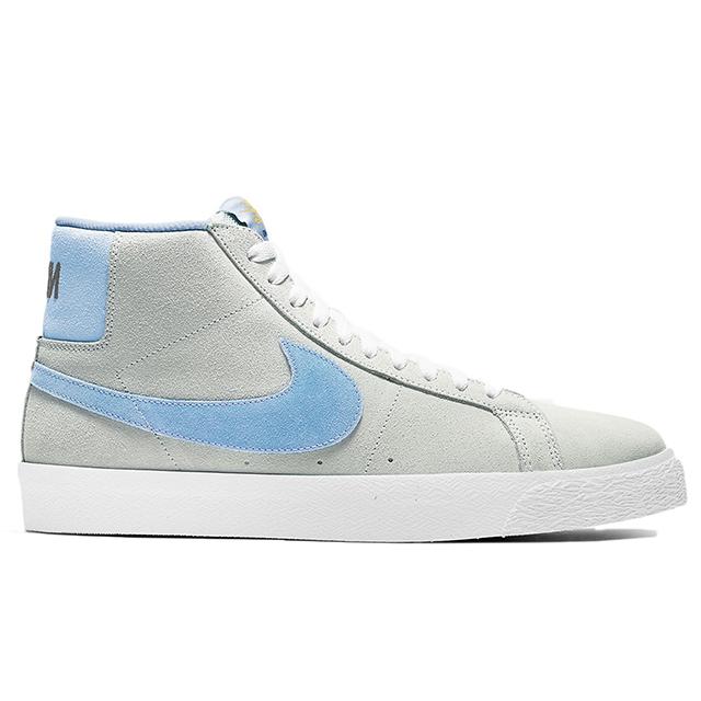 Nike Sb Zoom Blazer Mid 008 Photon Dust Psychic Blue Photon Dust ナイキ エスビー ズーム ブレーザー ミッド フォトンダスト メンズ スニーカー 008 Sneeze 通販 Yahoo ショッピング