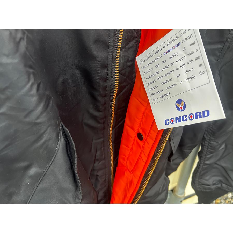 DEAD STOCK 90s CONCORD By ALPHA INDUSTRIES MA-1 FLIGHT JACKET 