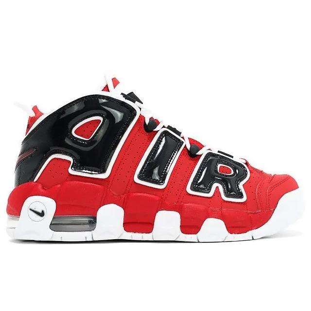Nike Air More Uptempo 96 600 Varsity Red White Black ナイキ エア モア アップテンポ 96 ブルズ レッド モアテン 21復刻 メンズ スニーカー 600 Sneeze 通販 Yahoo ショッピング