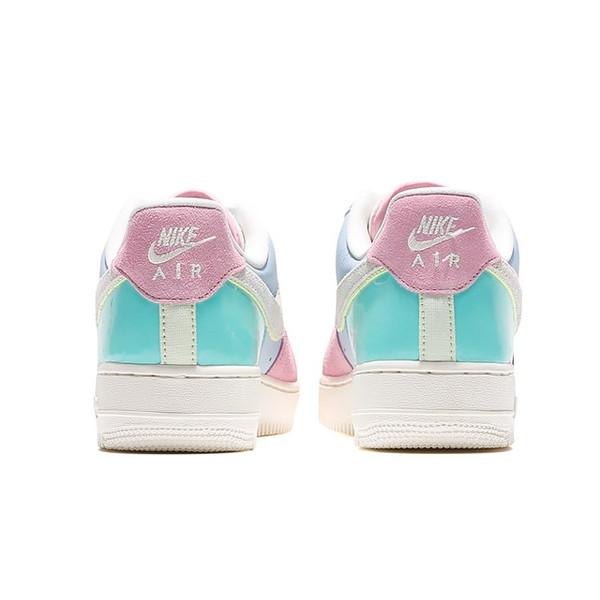 NIKE AIR FORCE 1 '07 QS 「EASTER EGG」 AH8462-400 PINK/LIGHT BLUE-SAIL ナイキ エア フォース 1 07 ロー クイックストライク イースター メンズ スニーカー｜sneeze｜03