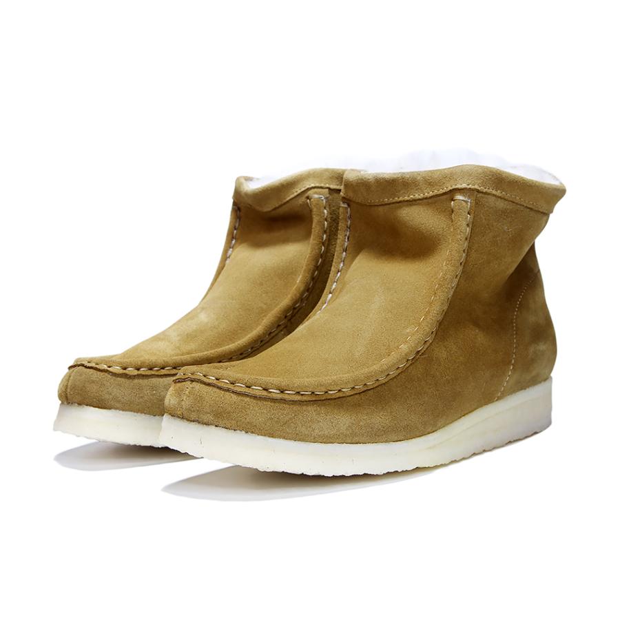 Clarks WALLABEE HI BROWN SUEDE 26169533 クラークス ワラビー ハイ ブラウン スエード レディース シューズ ウイメンズ ブーツ｜sneeze｜02