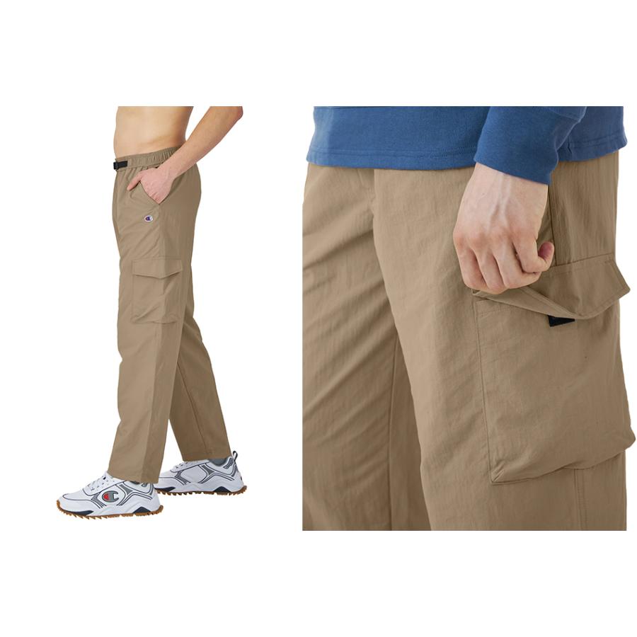 Champion BELTED HIKING CARGO PANTS C LOGO P79201 BLACK OLIVE チャンピオン 日本未