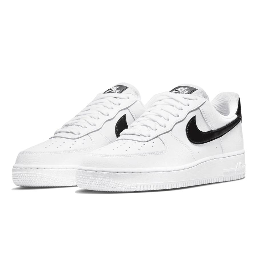 NIKE WMNS AIR FORCE 1 '07 DD8959-103 WHITE/BLACK-WHITE ナイキ ウィメンズ エアフォース ワン 07 ロー ホワイト ブラック メンズ レディース スニーカー｜sneeze｜02