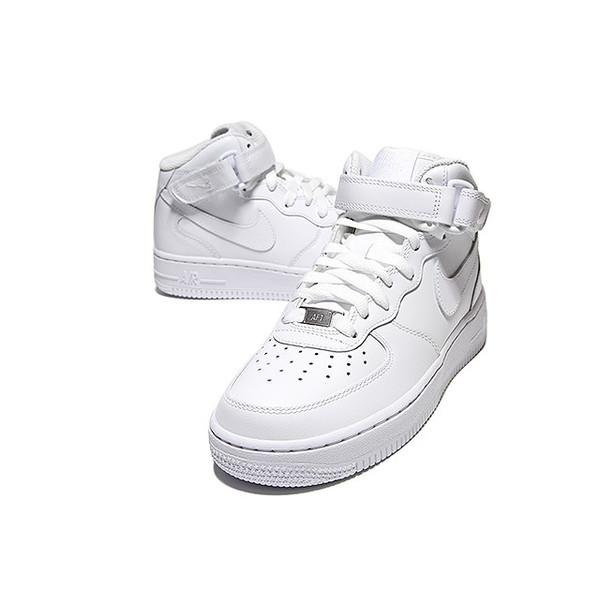 Nike Air Force 1 Mid Triple White (Women's) - DD9625-100/366731